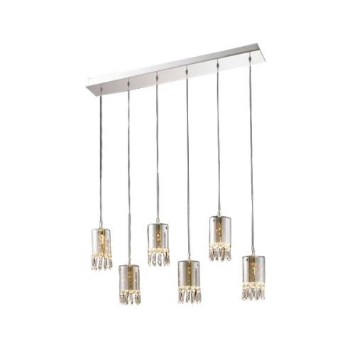 Светильник подвесной Delight Collection Crystal Tube (Црыстал Тубе) MD2544/6L