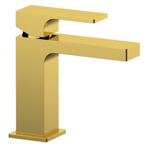 Смеситель Remer Absolute AU12DO на раковину золото