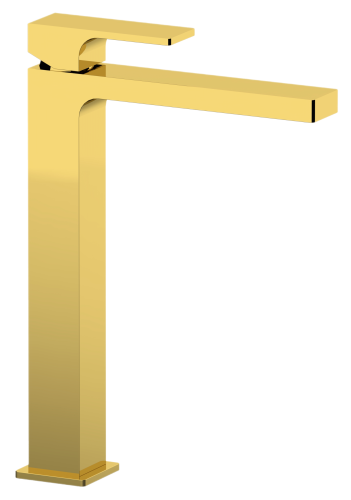 Смеситель Remer Absolute AU11LDO на раковину золото глянцевое