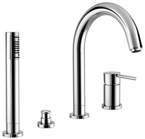 Смесители Emmevi Piper 45120/ORS на борт ванны золото брашированное