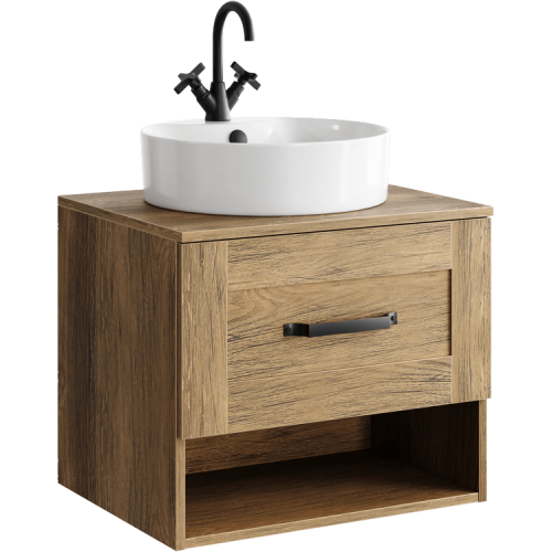Тумба под раковину Aqwella Craft CRF0106DB 60x48x50 подвесная