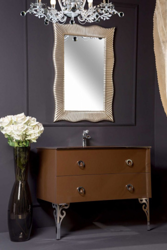 Тумба под раковину Armadi Art NeoArt 831-100-DB 101х48х50 подвесная цвет коричневый