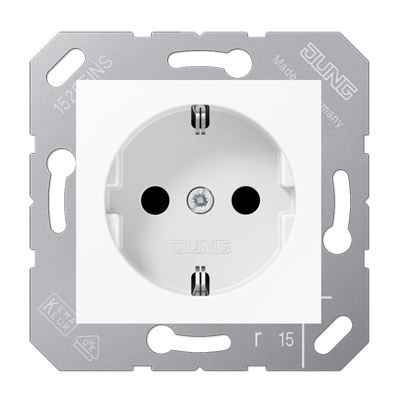 Розетка с защитой от детей Jung CD5120BFKIWW