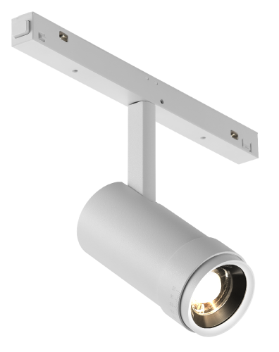 Трековый магнитный светильник iLedex Vision48-22 ZOOM 4822-020-D47-10W-10/60DG-3000K-WH