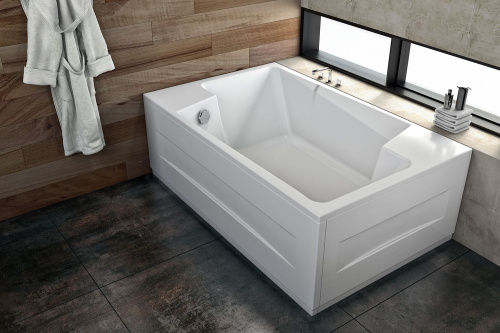 Ванна акриловая Kolpa-San NABUCCO 7403609 190х120 пристенная прямоугольная без каркаса Ванна акриловая Kolpa-San NABUCCO 7403609 190х120 пристенная прямоугольная без каркаса