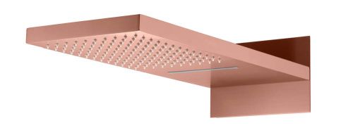 Верхний душ Boheme Fusion 419-2-CB медь брашированная