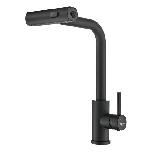 Смеситель для кухни Raffine F203H на мойку черный
