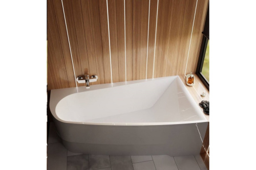 Ванна акриловая Vayer Boomerang Гл000010190 180х100 пристенная ассиметричная