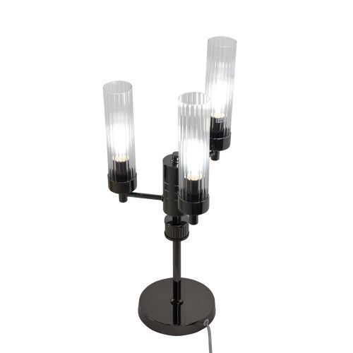 Настольная лампа AM Group Indigo (Индиго) INDIGO TL3 PEARL BLACK