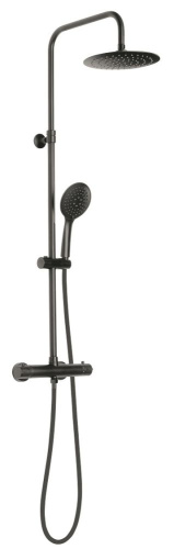 Душевая колонна Gedy GYSC10303(14) настенная цвет черный матовый Душевая колонна Gedy GYSC10303(14) настенная цвет черный матовый