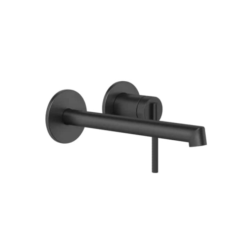 Смеситель Gessi Ingranaggio 63583#299 встраиваемый в стену черный без термостата (внешняя часть)