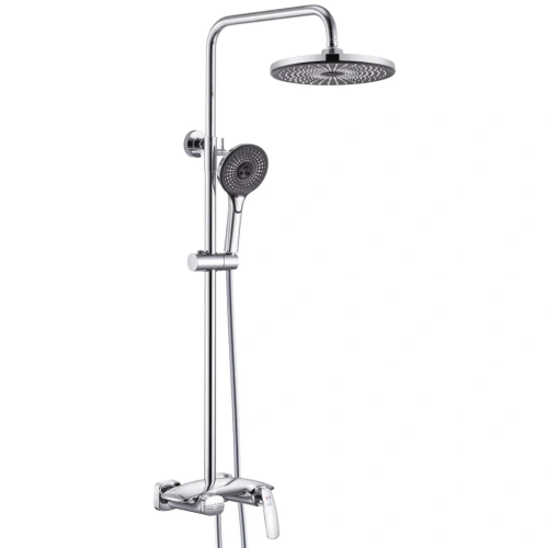 Душевая стойка Rose R1136 настенная цвет хром