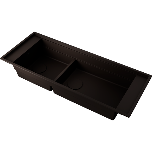 Кухонная мойка Omoikiri Sintesi Pro 114-2-U/I 4997450 110х20 цвет коричневый поверхность матовая