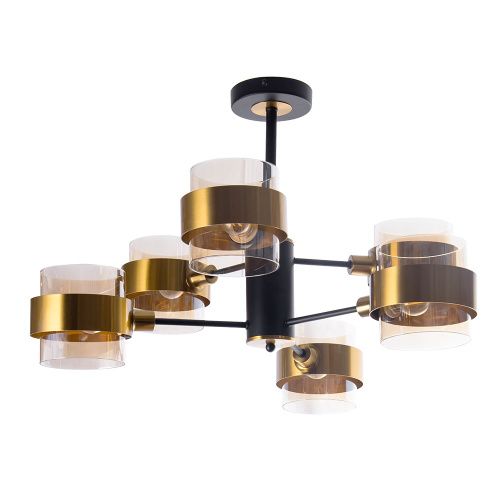 Люстра на штанге Arte Lamp Carlo (Царло) A8205SP-6BK