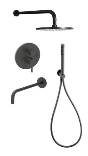 Душевая система Paffoni Light KITLIG019NO046 встраиваемая в стену