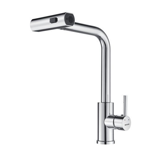 Смеситель для кухни Shevanik S263 на мойку хром