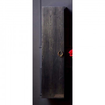 Шкаф-пенал Armadi Art NeoArt 834-BW 35х35х145 подвесной цвет черный