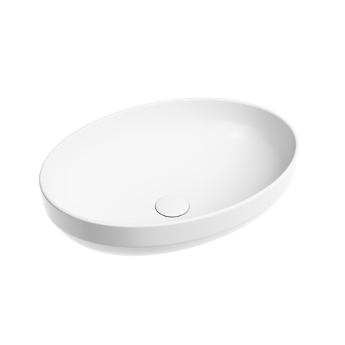 Раковина Ceramica Nova ELEMENT 50 см CN6056MW накладная цвет белый матовый