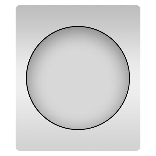 Зеркало Wellsee 7 Rays' Spectrum 172200090 100х100 подвесное - фото 2