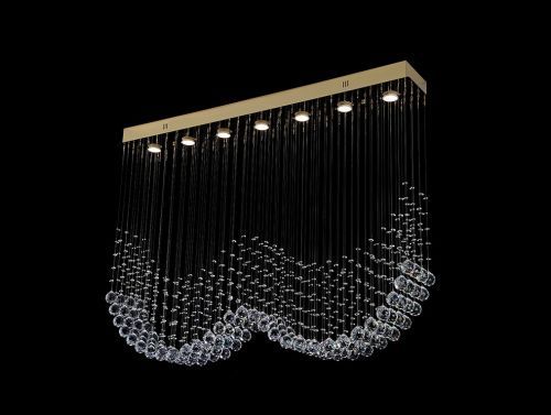 Люстра подвесная Newport 8400 8407/PL gold