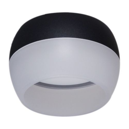 Светильник накладной Reluce 53008-9.5-001CT GX53 BK