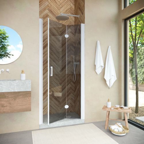 Душевая дверь Vegas-Glass GPS NOVO GPS NOVO 95 01 07 R 95х190 стекло тонированное профиль белый