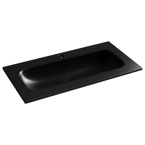 Раковина Ceramica Nova GRACE 91 см CN7019MB накладная цвет черный матовый