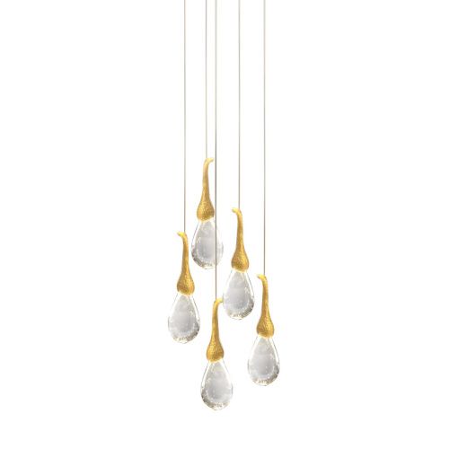 Светильник подвесной Delight Collection Seed (Сеед) OMG07287-5 gold