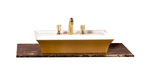 Столешница Armadi Art NeoArt 857-101-ED LV6 100х50 накладная цвет коричневый