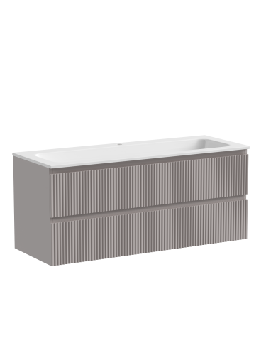 Тумба под раковину Sancos SNOB R SNR120SM 120х45х50 подвесная цвет бежевый