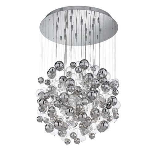 Люстра каскадная Ideal lux Bollicine (Боллицине) Bollicine SP14 Cromo