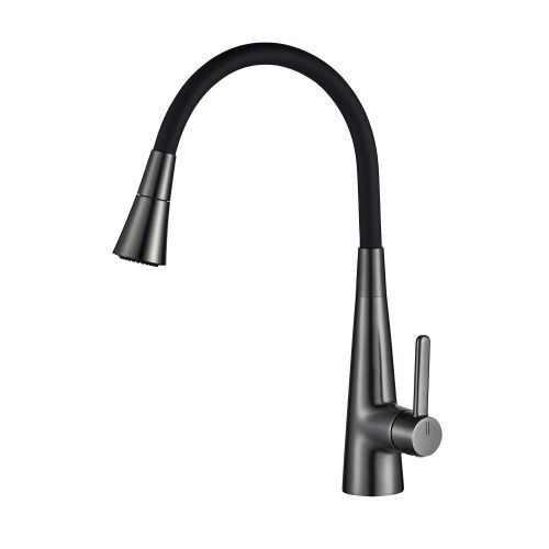 Смеситель для кухни Rose R213T на мойку оружейная сталь