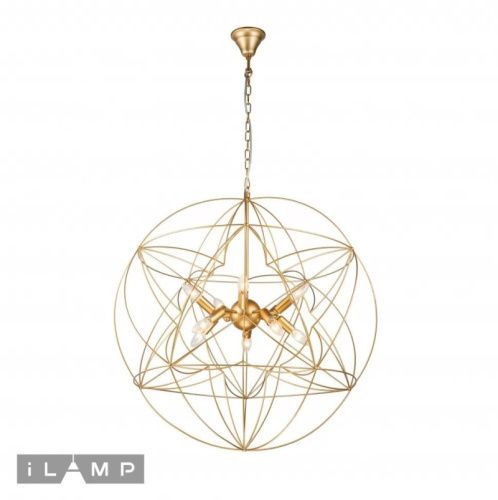 Люстра подвесная iLamp Triumph (Триумпх) 6120-1200 GL