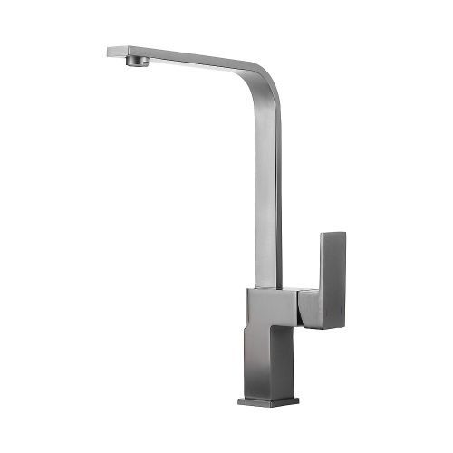 Смеситель для кухни Belz B613 B70613-3 на столешницу вороненая сталь