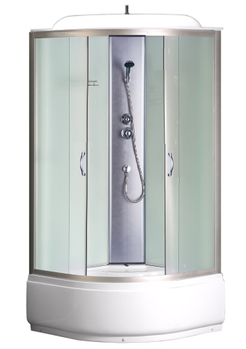 Душевая кабина Loranto CS-6690 F, 90*90*215 90х90 четверть круга с крышей