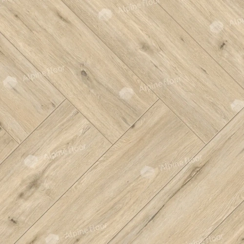 Ламинат Alpine Floor Herringbone 8 Pro New LF102-1 Дуб Лион толщина 0.8 см 33 класс 606х101