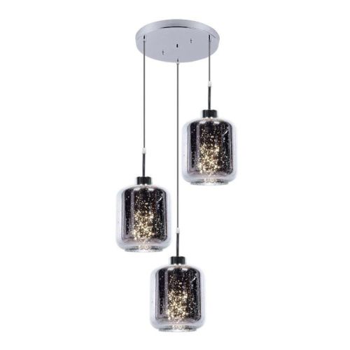 Люстра подвесная Lumina Deco Alacosmo (Алацосмо) LDP 6811-3 RD CHR