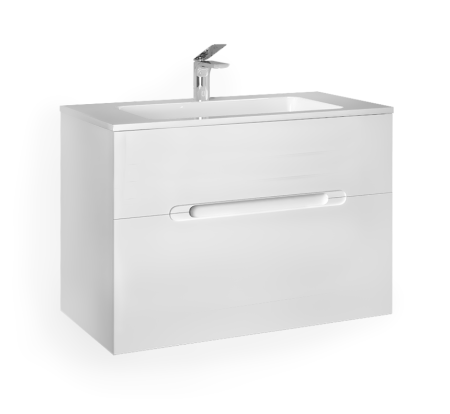 Тумба под раковину Jorno MODUL Mоl.01.77/P/W 77х45х58