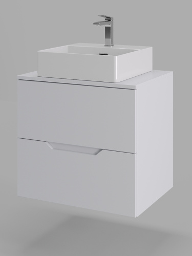 Тумба с раковиной Orange Line Li-60TuwMDF+B04-405W 60,5х46х68,5