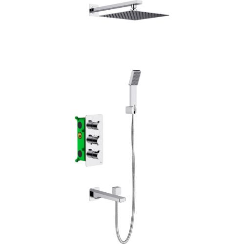 Душевая система Timo Saona SX-2370/00SM встраиваемая в стену с термостатом