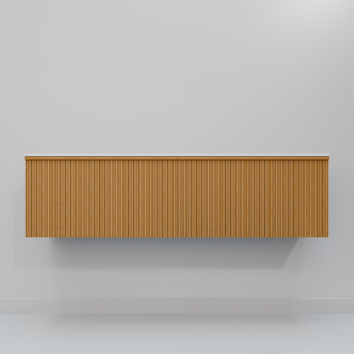 Тумба с раковиной ArtDecco Andy (Энди) AAN15W11D100 150x45x40 подвесная цвет белый дуб