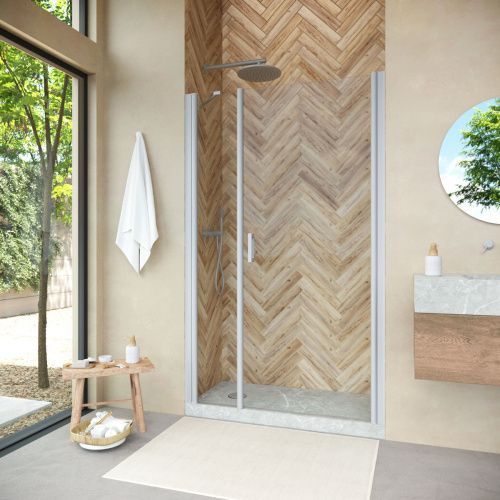 Душевая дверь Vegas-Glass EP-F-2 NOVO EP-F-2 NOVO 100 07 crystalvision R 100х190 стекло прозрачное профиль хром