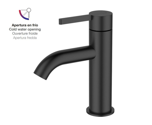 Смеситель AQG Urban 01URB100NG на раковину черный матовый