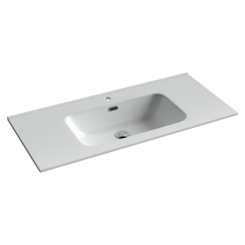 Раковина Ceramica Nova ELEMENT 101 см CN7003 накладная цвет белый
