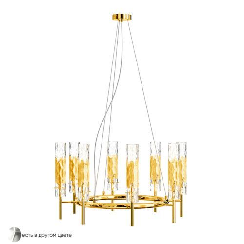Люстра подвесная Crystal Lux Primavera (Примавера) PRIMAVERA SP8 GOLD