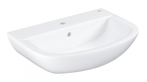Раковина Grohe Bau Ceramic 61 см 39421000 подвесная цвет белый
