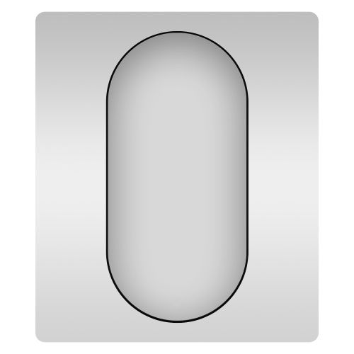 Зеркало в ванную Wellsee 7 Rays' Spectrum 172201480 60х120