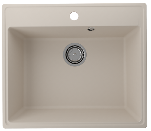 Кухонная мойка Ulgran Quartz Forte 580-02 58х50 цвет лен