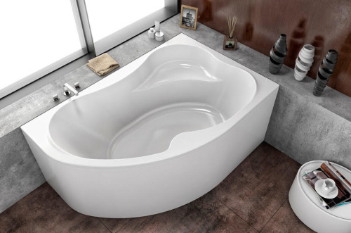 Ванна акриловая Kolpa-San LULU 597360 170х110 угловая асимметричная без каркаса Ванна акриловая Kolpa-San LULU 597360 170х110 угловая асимметричная без каркаса