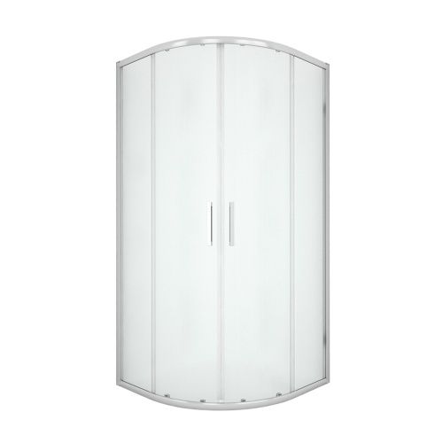 Душевой уголок New Trendy NEW PRAKTIC Chrome K-0575 80х80 стекло прозрачное профиль хром без поддона